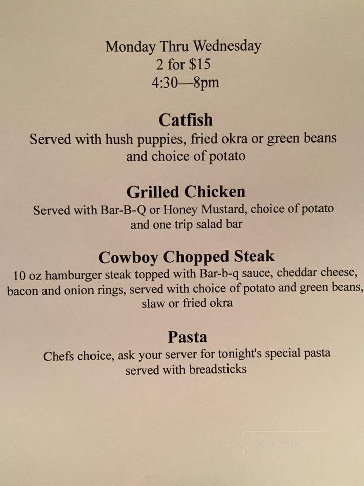 Sheila's Place - Marshfield, MO menu_pic