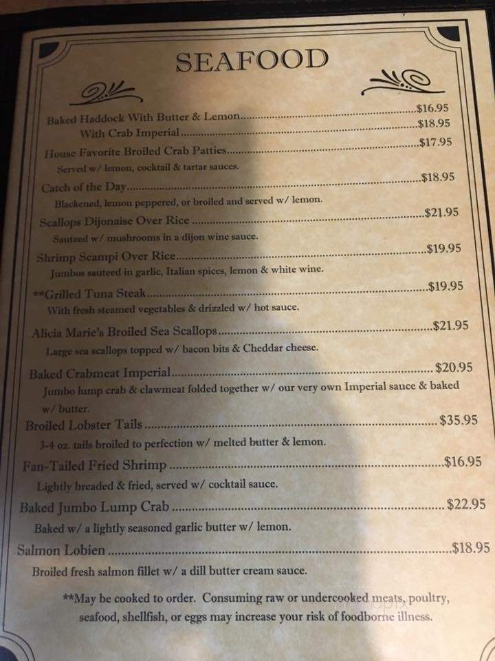 Normal Square Inn - Lehighton, PA menu_pic