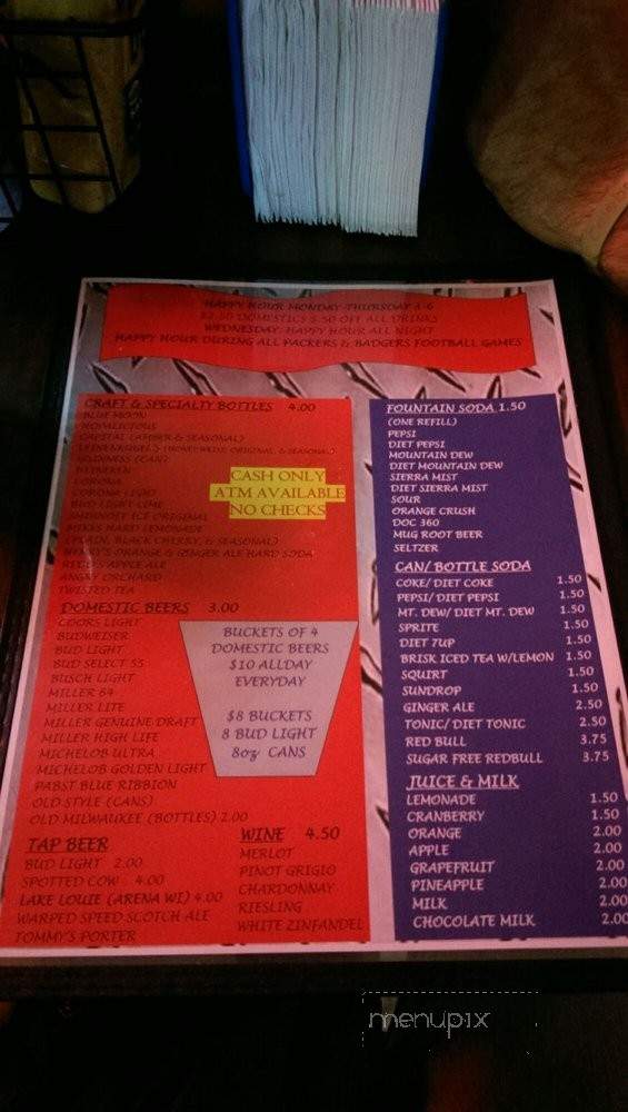 Marcine's - Mount Horeb, WI menu_pic