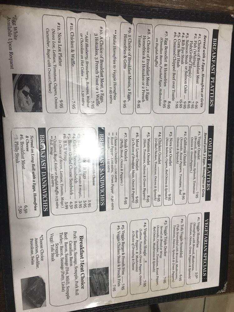 Cedar Park Cafe - Philadelphia, PA menu_pic