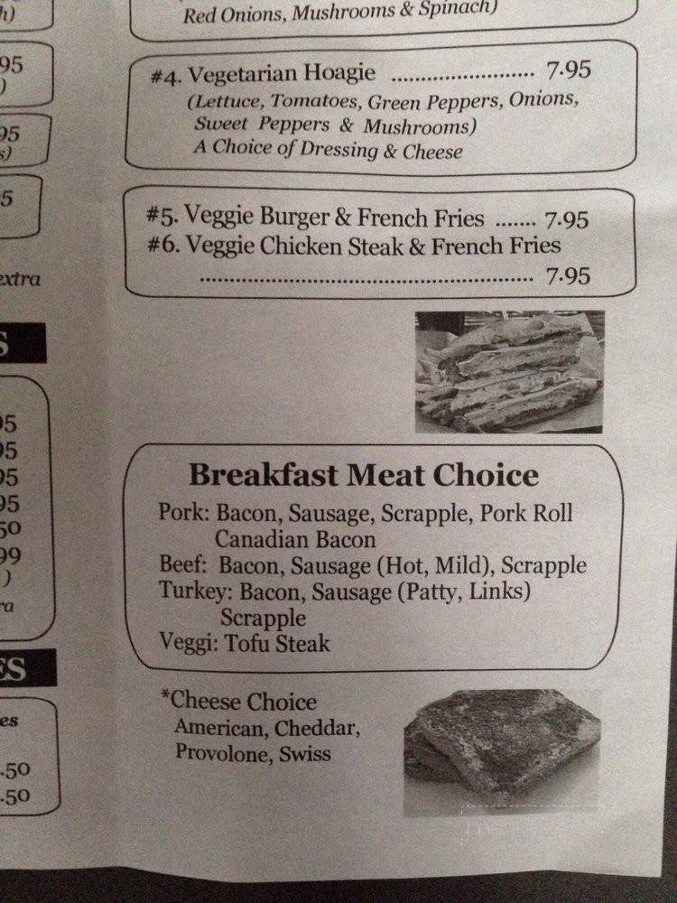 Cedar Park Cafe - Philadelphia, PA menu_pic