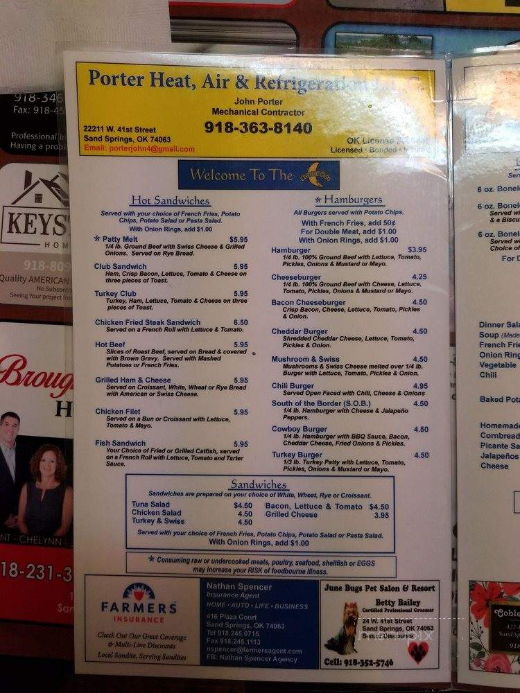 Crescent Cafe - Sand Springs, OK menu_pic
