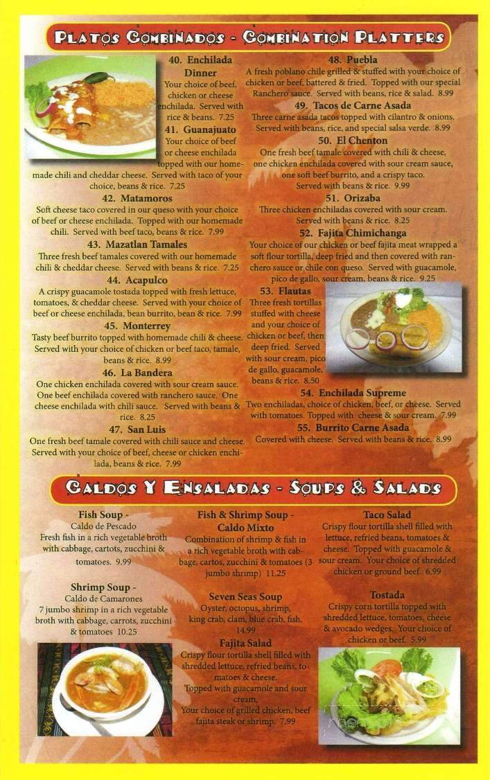 Las Palmas - Bronx, NY menu_pic