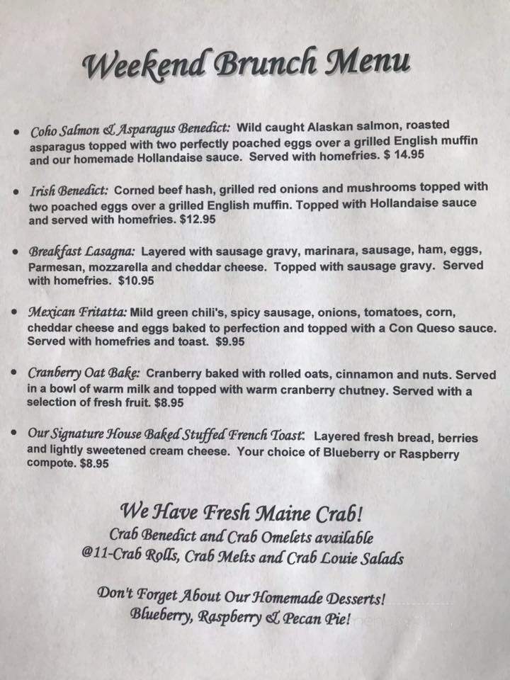 Riverside Cafe - Ellsworth, ME menu_pic