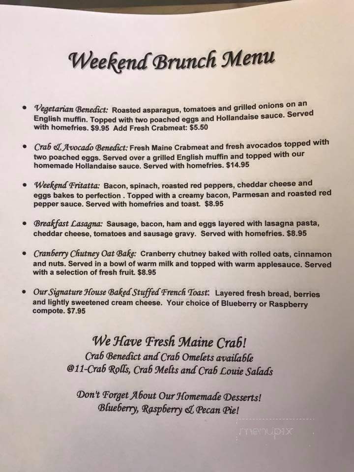 Riverside Cafe - Ellsworth, ME menu_pic
