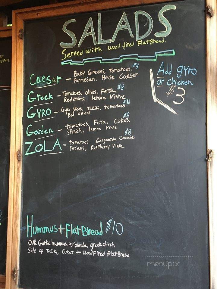 Sydney's Frozen Custard - Grand Marais, MN menu_pic