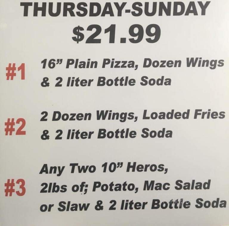 Corona Cafe & Deli - Scotrun, PA menu_pic