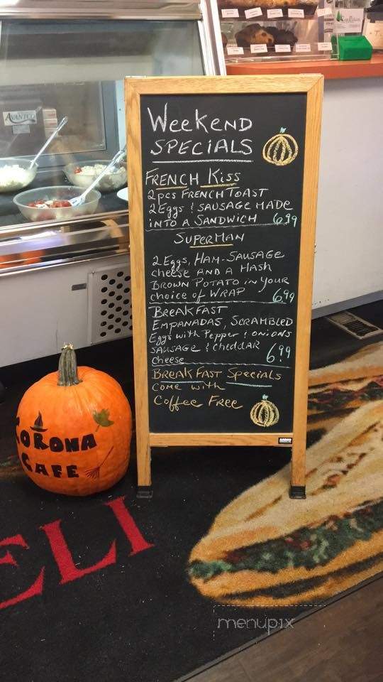 Corona Cafe & Deli - Scotrun, PA menu_pic