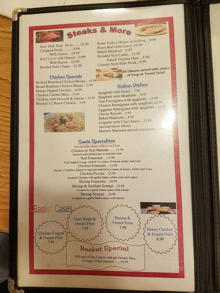 Muller's Diner - East Stroudsburg, PA menu_pic