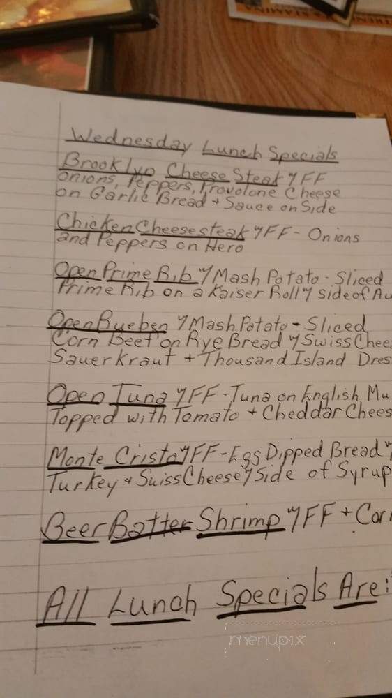 Muller's Diner - East Stroudsburg, PA menu_pic