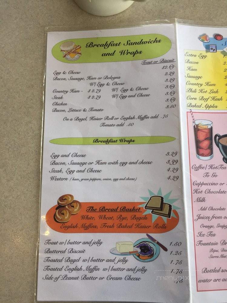 Merk's Place - Farmville, VA menu_pic