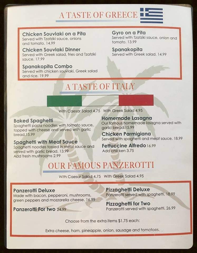 Malibu Restaurant Inc - Centralia, ON menu_pic