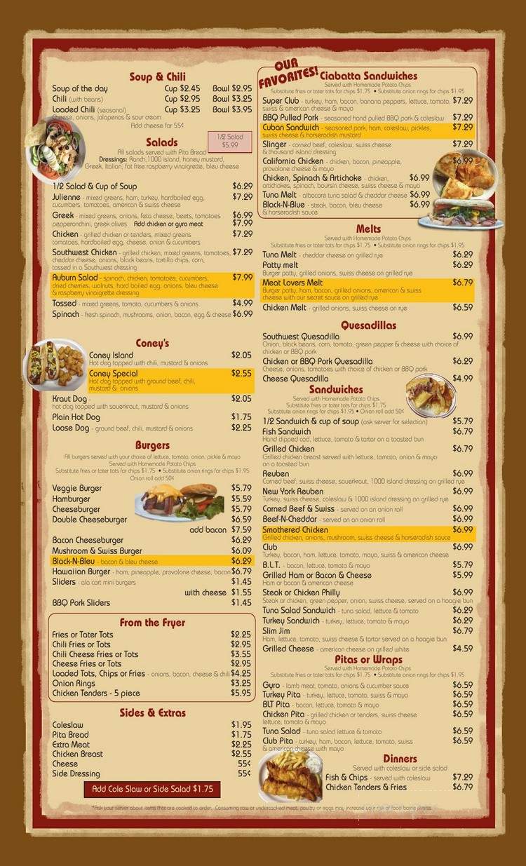 Toasted Bun - Auburn Hills, MI menu_pic