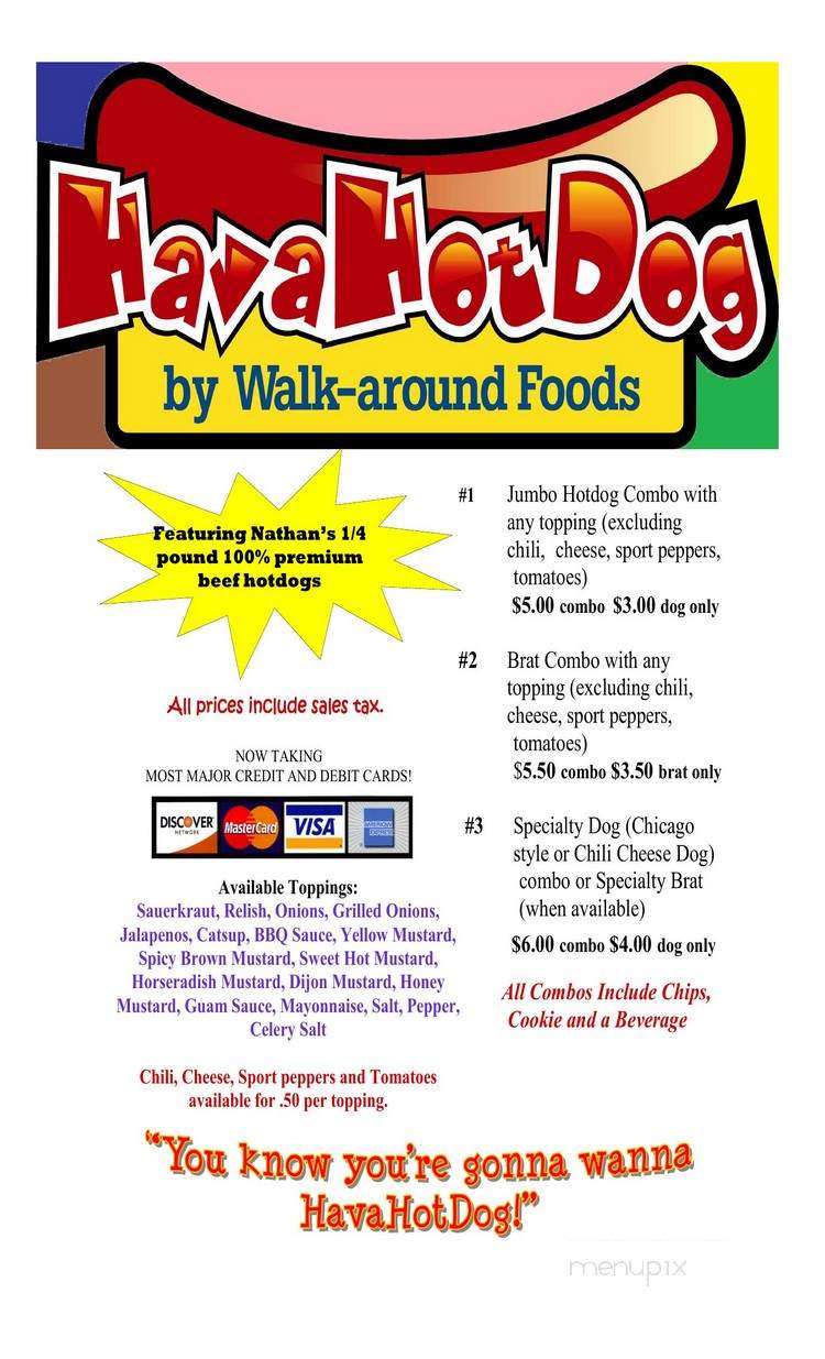 HavaHotDog - Derby, KS menu_pic