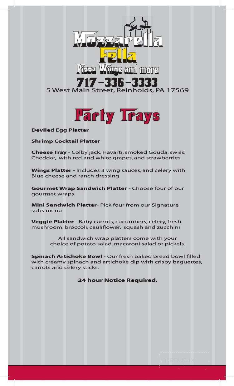 Mozzarella Fellas - Reinholds, PA menu_pic
