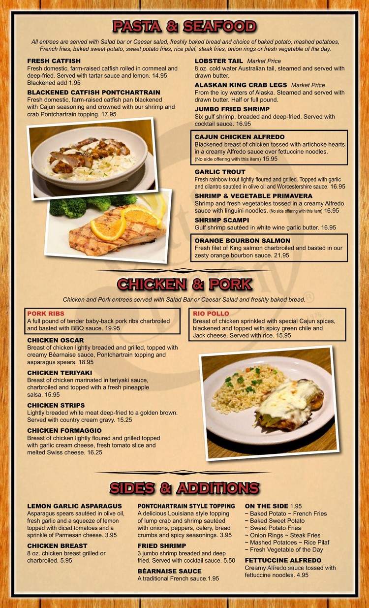 Cattle Baron - Lady Lake, FL menu_pic
