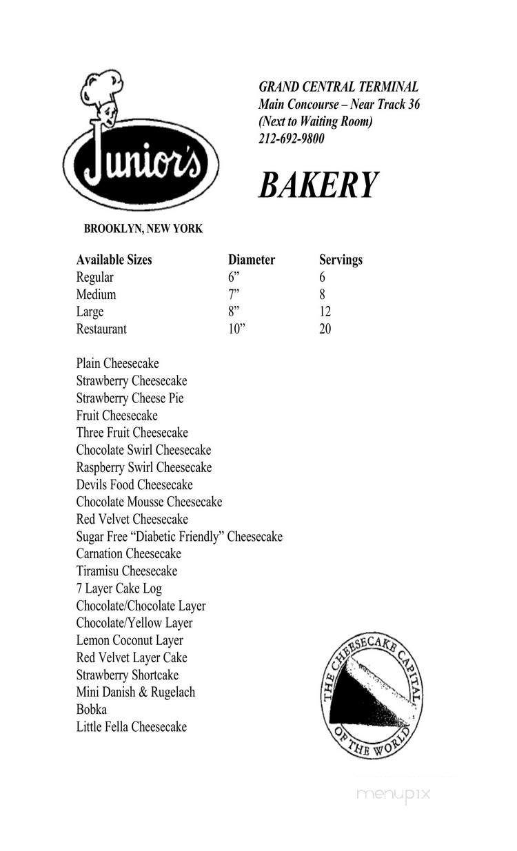 Juniper Grill - Murrysville, PA menu_pic