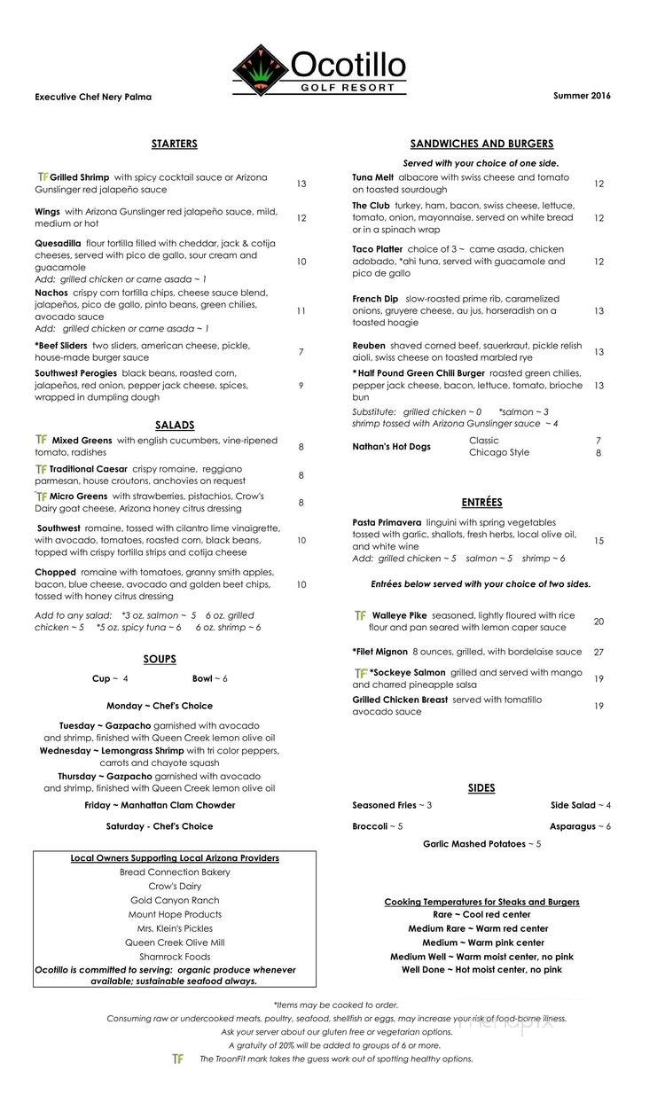 /821080/Bernards-At-Ocotillo-Menu-Chandler-AZ - Chandler, AZ