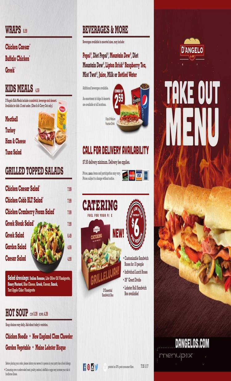 Century Buffet - Bristol, CT menu_pic