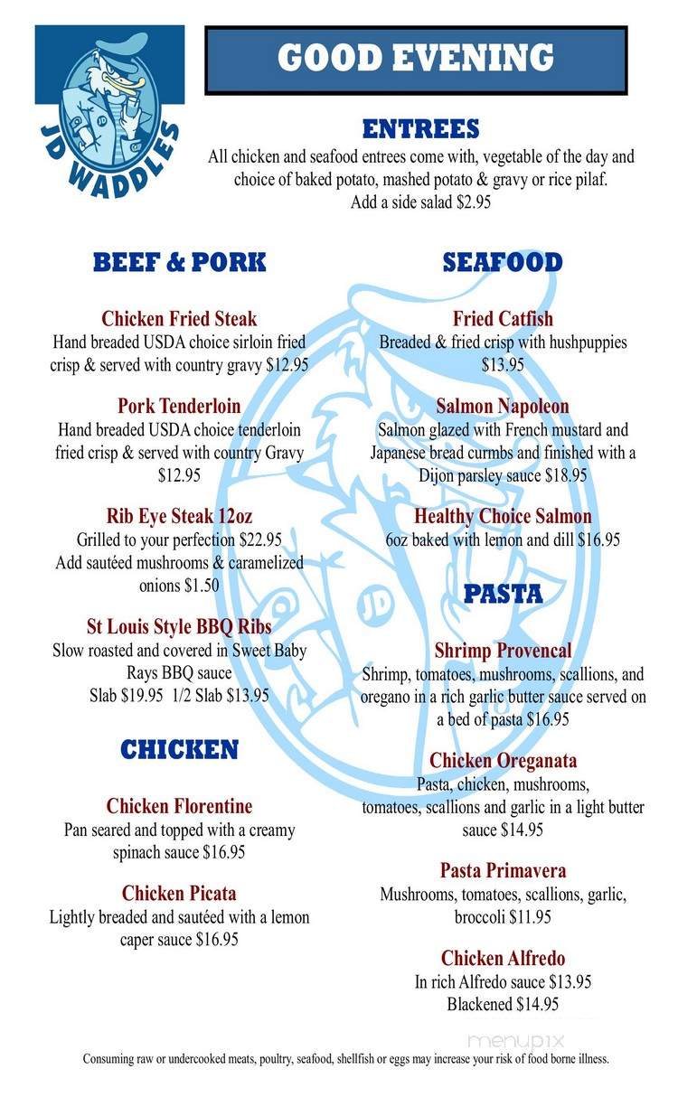 J.D. Waddles - Osage Beach, MO menu_pic