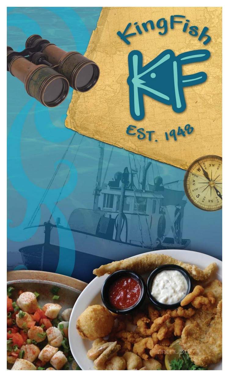 Kingfish Restaurants - Saint Matthews, KY menu_pic