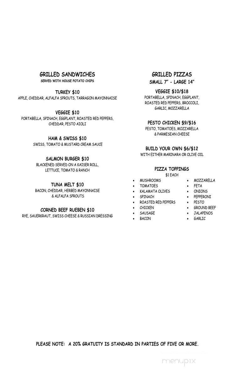 Jonathan's Bistro - Lenox, MA menu_pic
