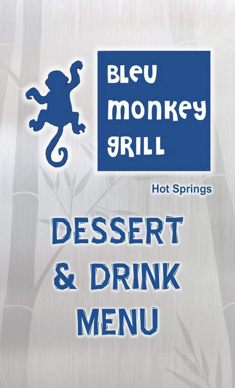 Bleu Monkey Grill NWA - Springdale, AR menu_pic