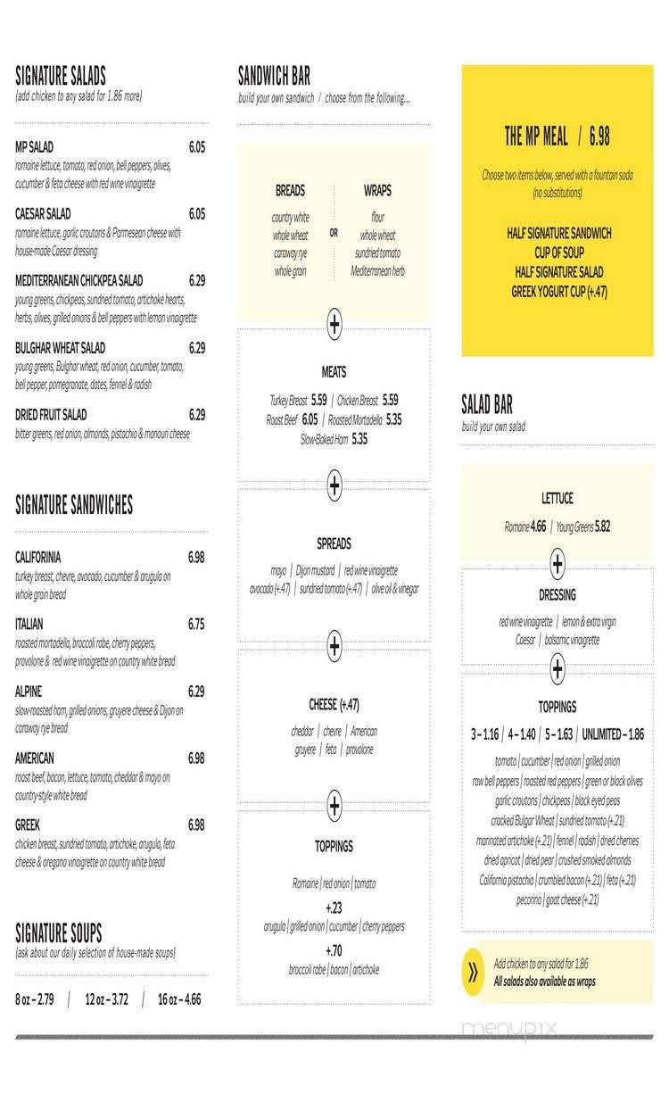 MP StopGo - Irvington, NY menu_pic