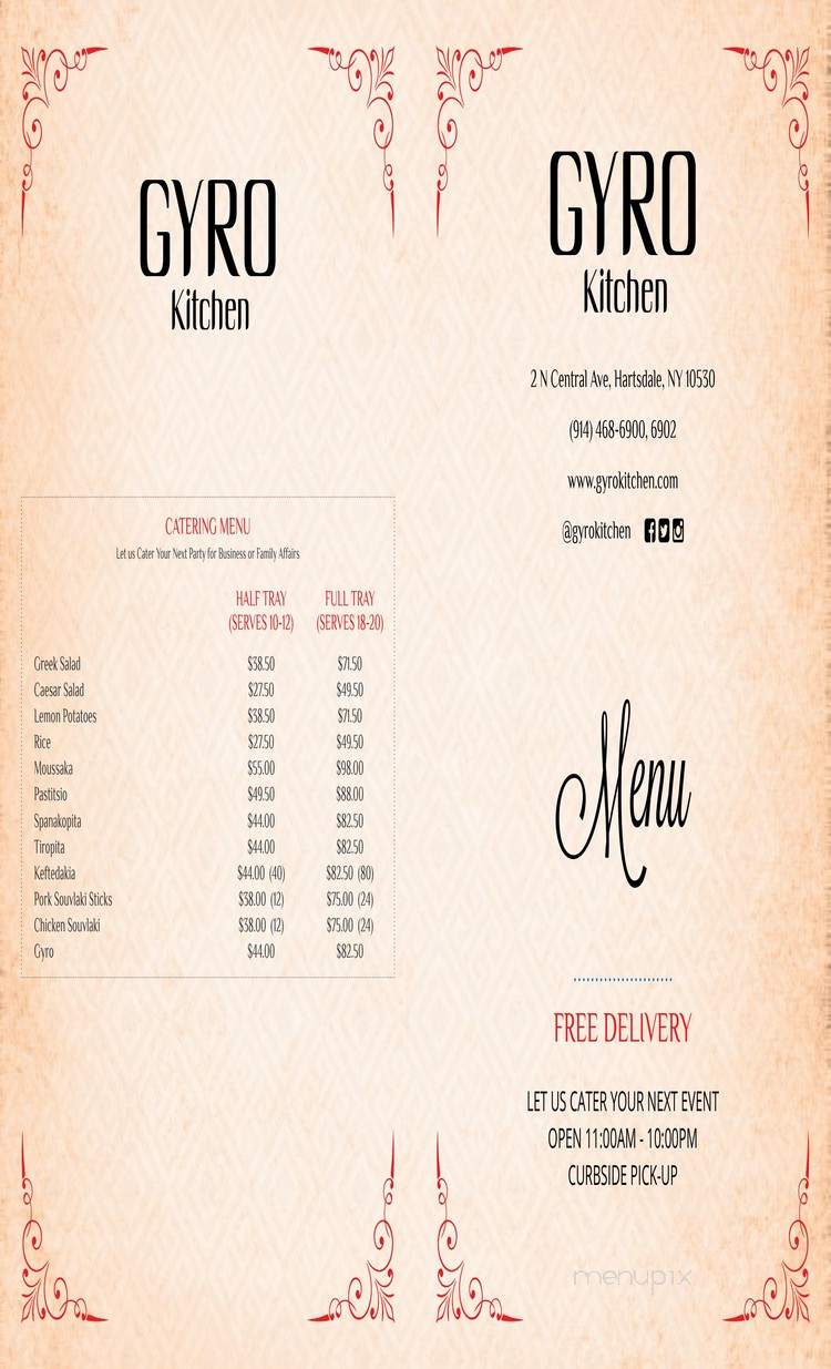 /29270356/Gyro-Kitchen-Menu-Hartsdale-NY - Hartsdale, NY