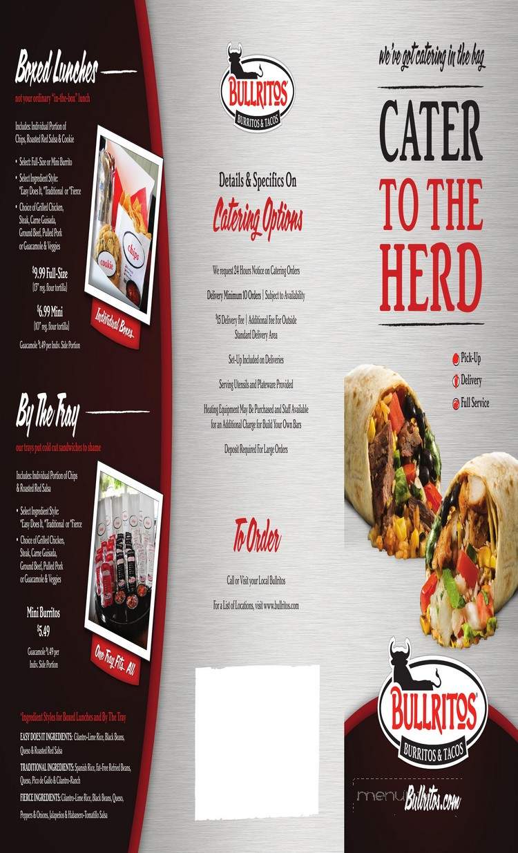 Bullritos - Lake Arthur, LA menu_pic