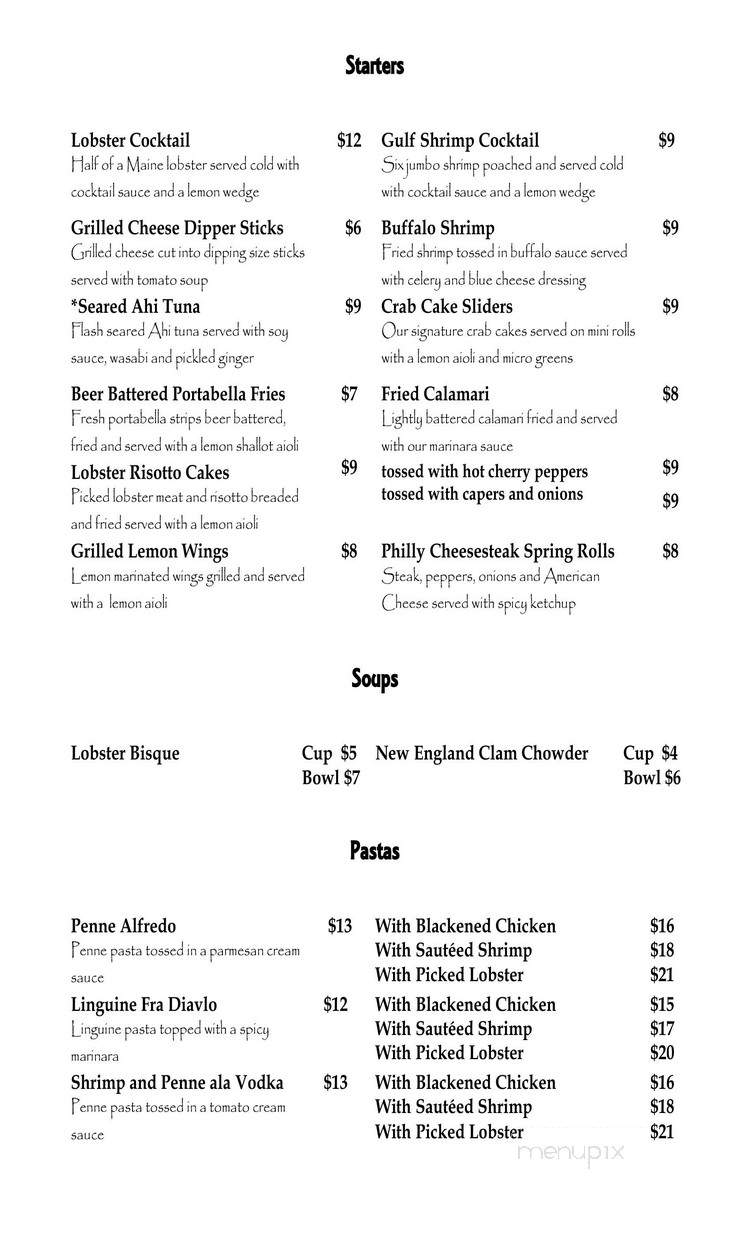 Fish and Chops - Southington, CT menu_pic