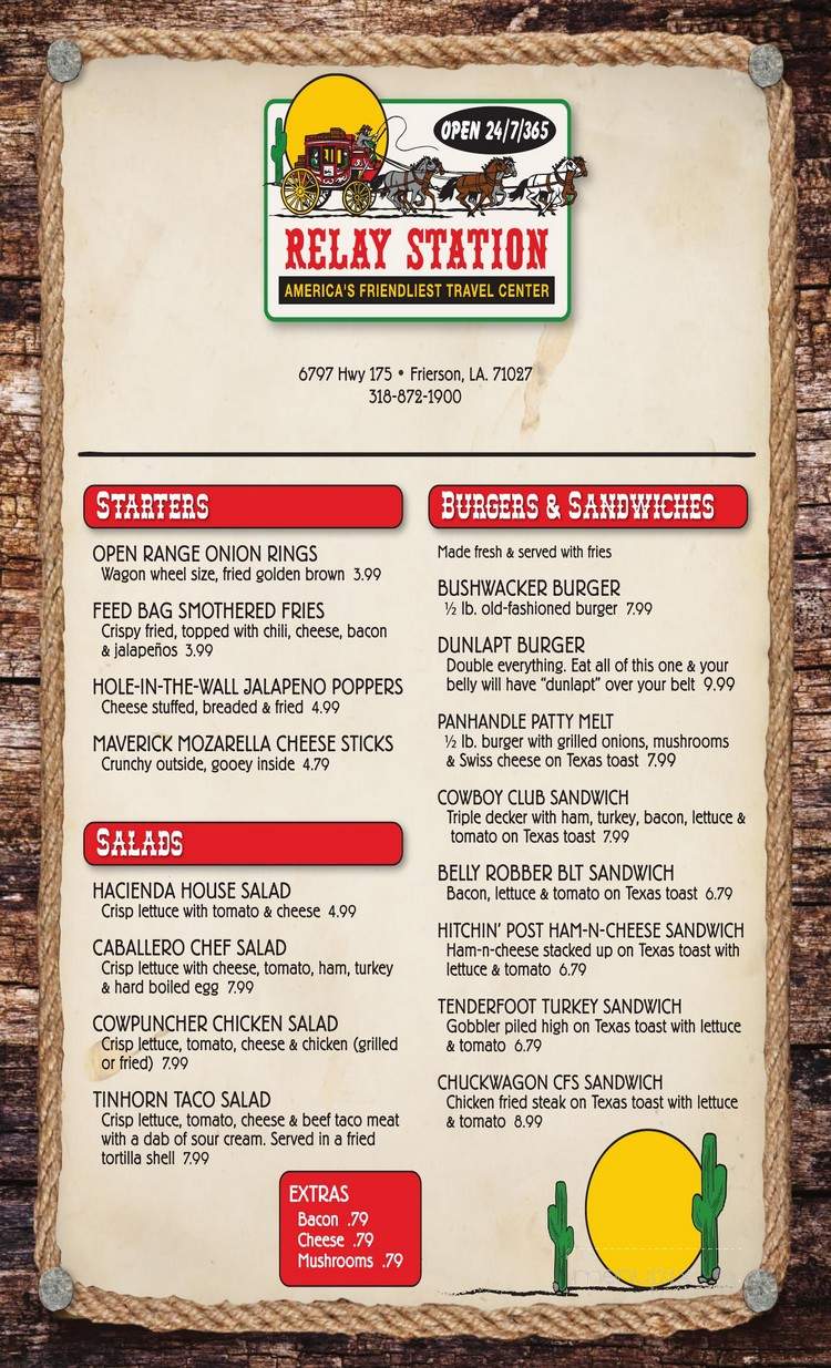Dixie Cafe - Greenwood, LA menu_pic