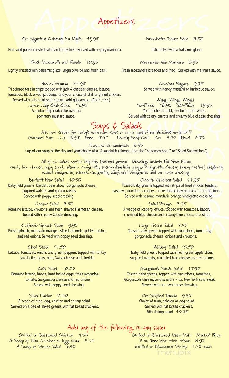 Pit Stop Grill - West Palm Beach, FL menu_pic