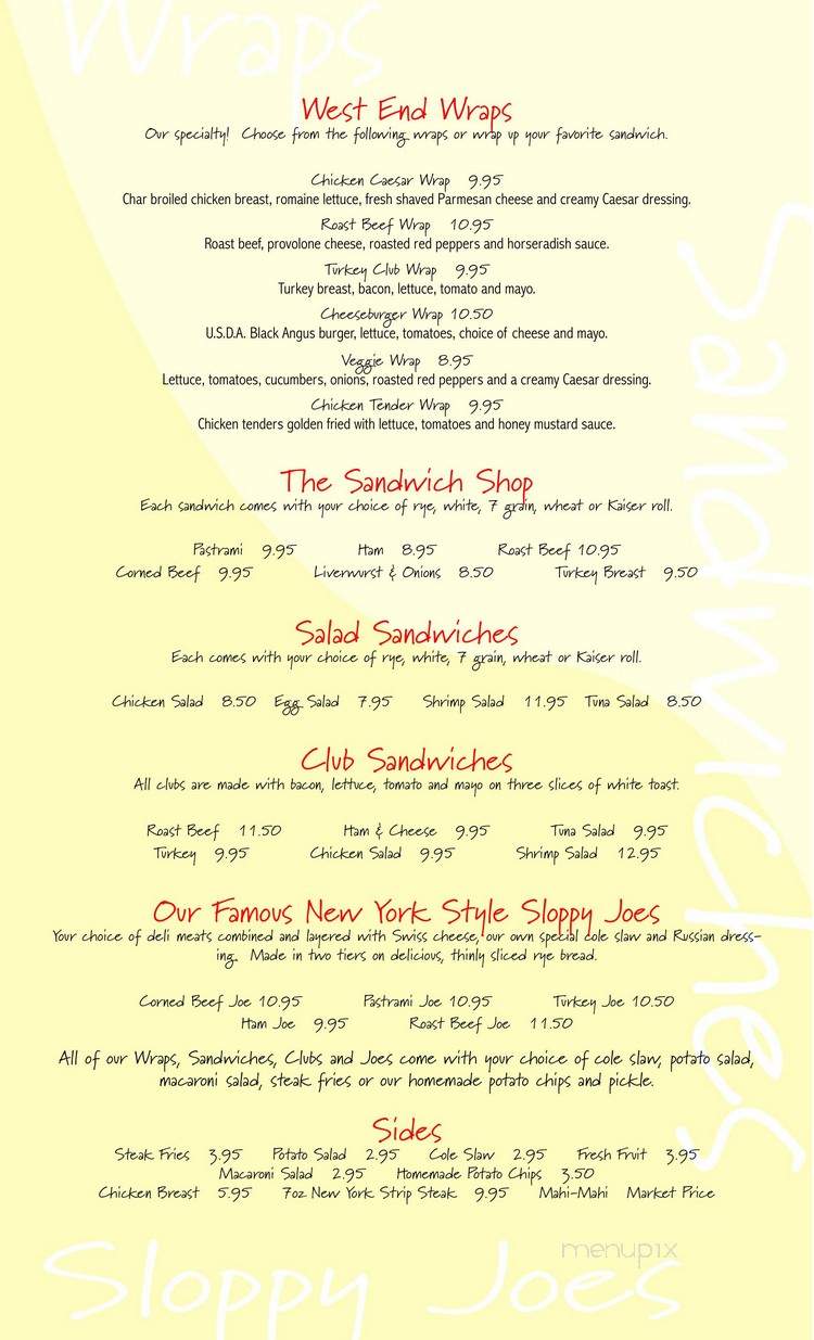 Pit Stop Grill - West Palm Beach, FL menu_pic