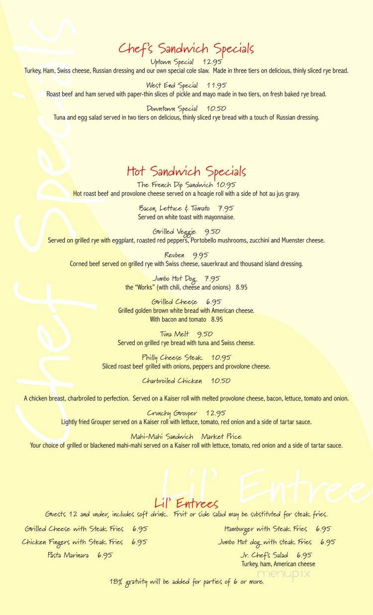 Pit Stop Grill - West Palm Beach, FL menu_pic
