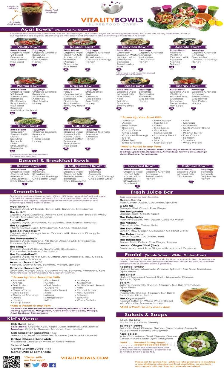 /31608430/Vitality-Bowls-Menu-Vacaville-CA - Vacaville, CA