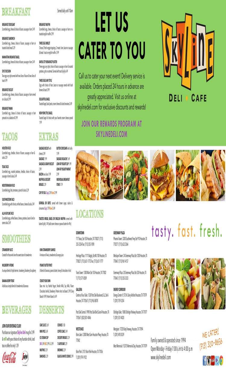 /250140293/Skyline-Deli-Menu-Houston-TX - Houston, TX