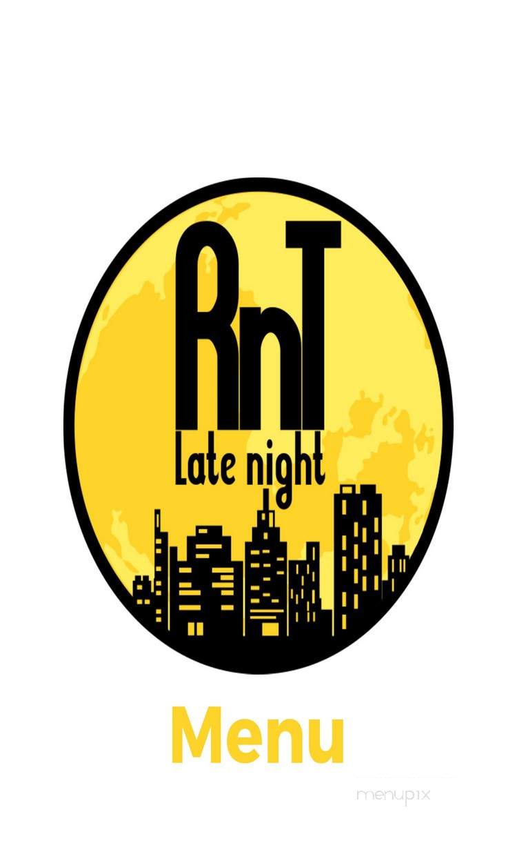RnT Late Night - Miami, FL menu_pic