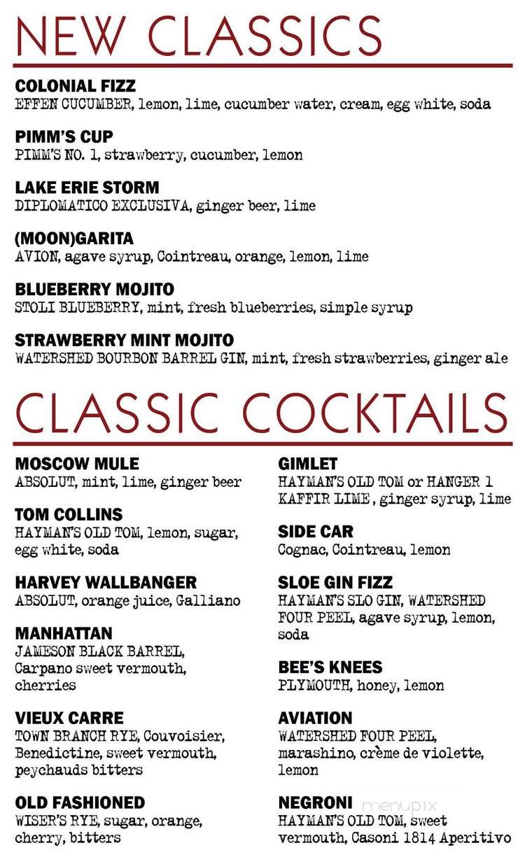 Red Moon - Put-in-Bay, OH menu_pic
