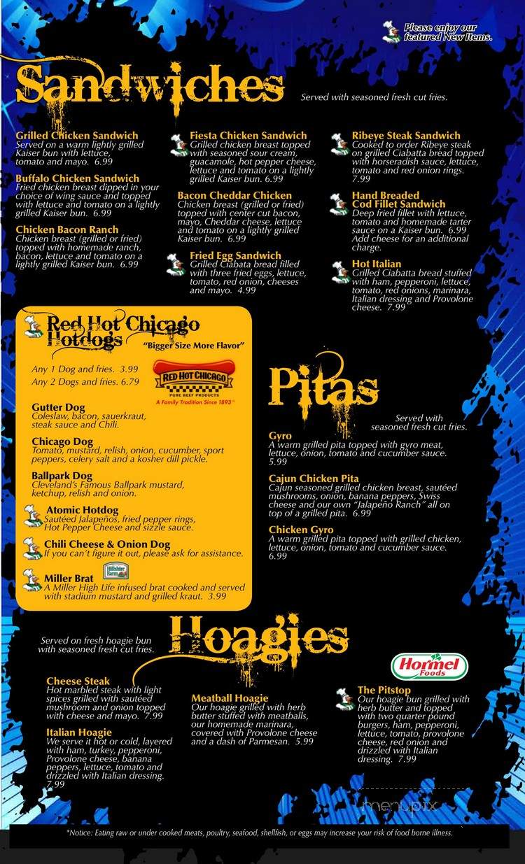 Wing Warehouse - Niles, OH menu_pic