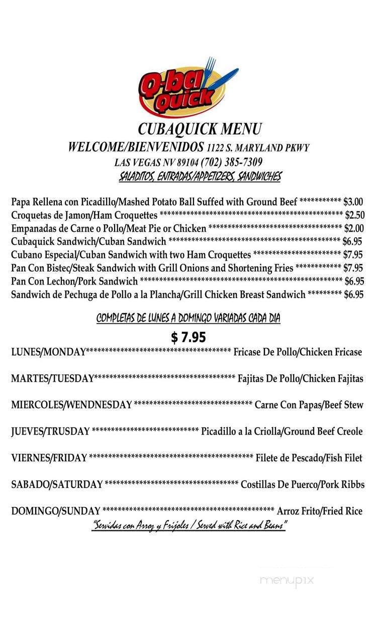 /2803851/Cubaquick-Las-Vegas-NV - Las Vegas, NV