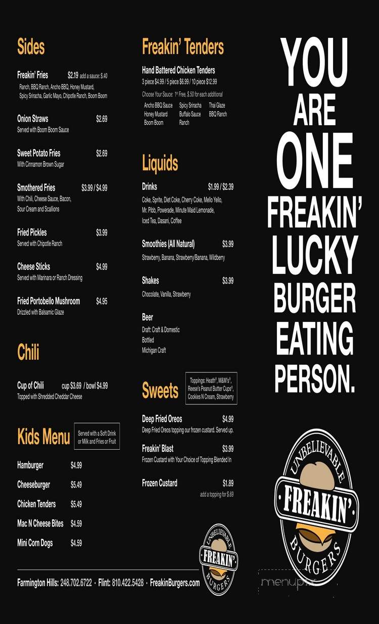 /250497478/Freakin-Unbelievable-Burgers-Lexington-KY - Lexington, KY
