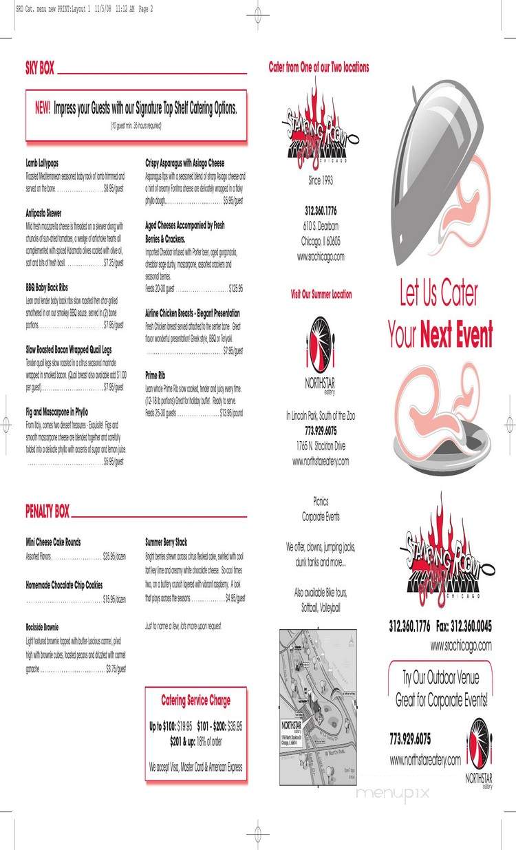 Northstar Eatery - Chicago, IL menu_pic