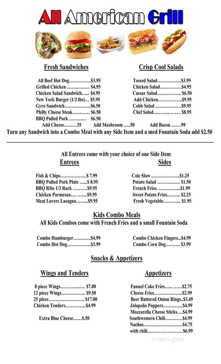 Vineyard Cafe - Kissimmee, FL menu_pic