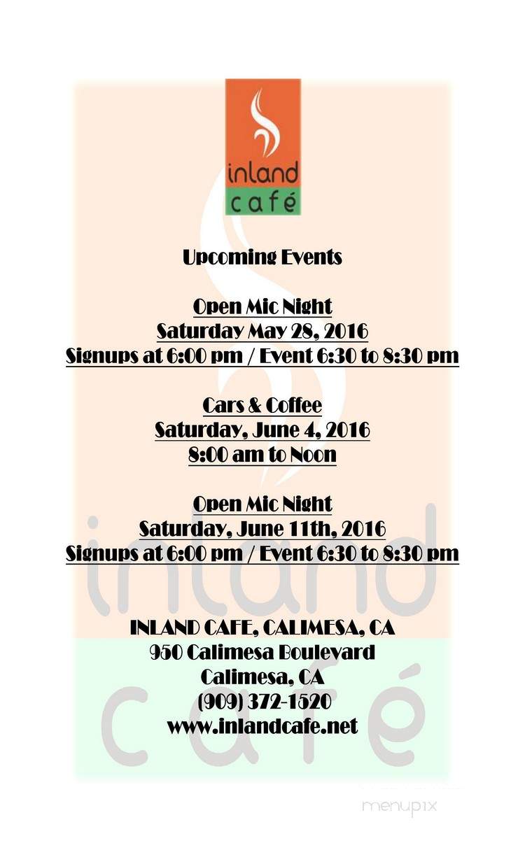 /26110360/Inland-Cafe-Calimesa-CA - Calimesa, CA