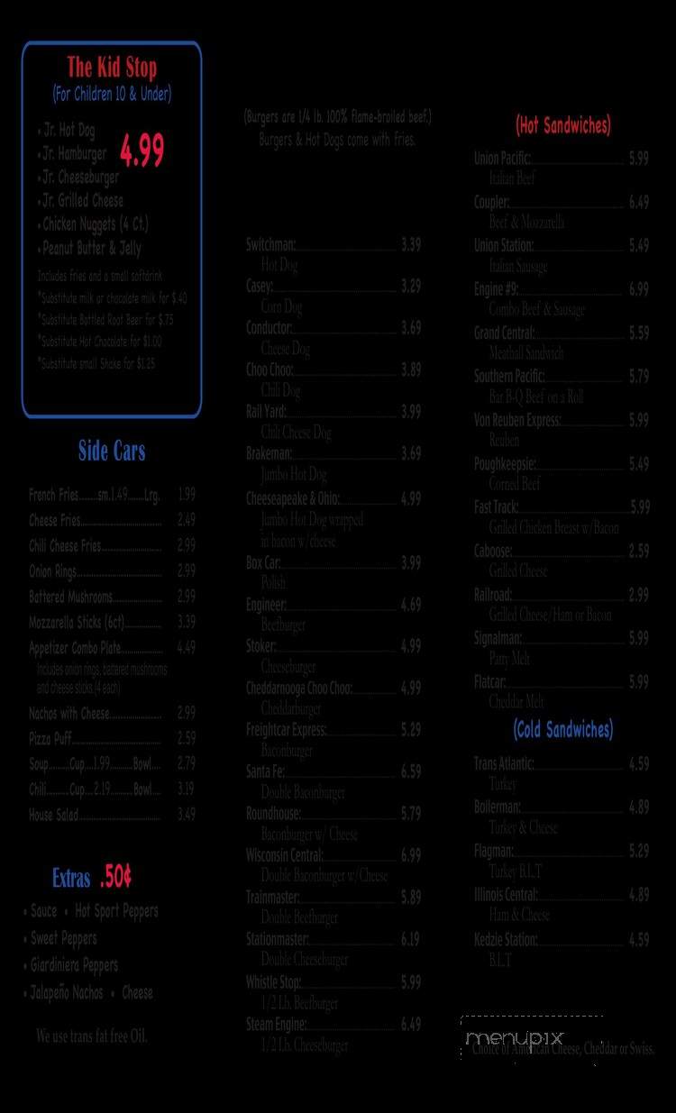 Snackville Junction - Evergreen Park, IL menu_pic