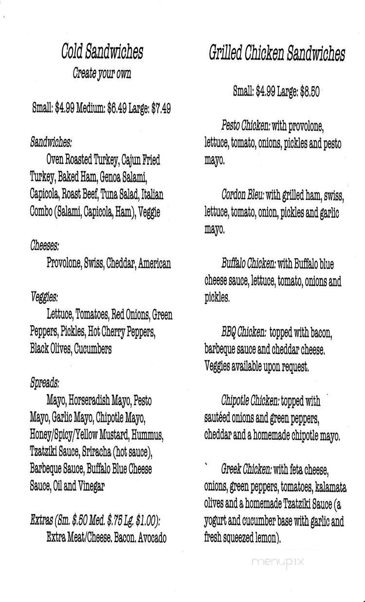 Camacho's Southwestern Grill - Sonora, CA menu_pic