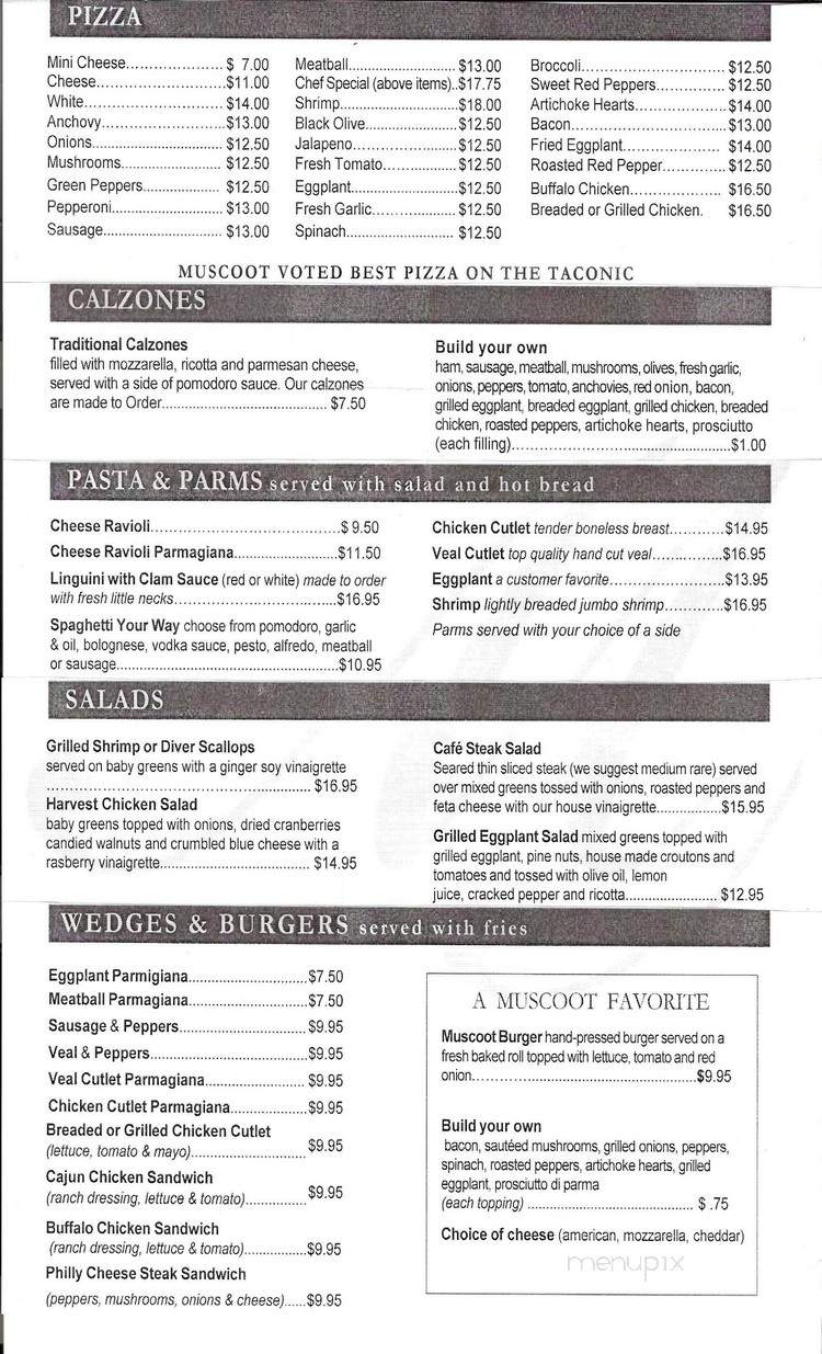 Muscoot Restaurant North - Hopewell Junction, NY menu_pic