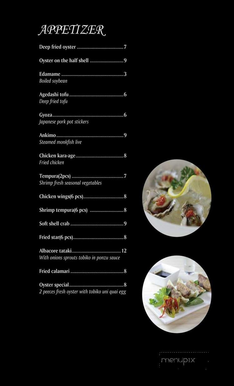 ISushi & Grill - Cupertino, CA menu_pic