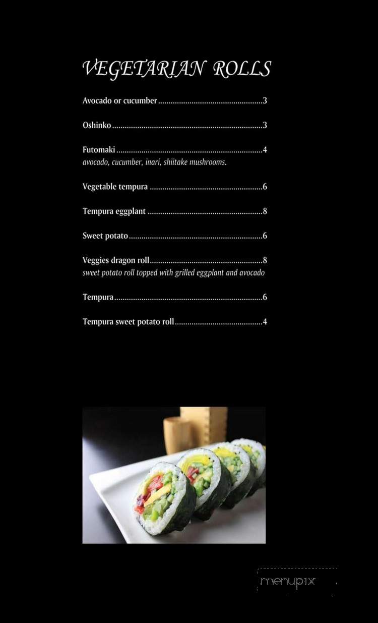 ISushi & Grill - Cupertino, CA menu_pic